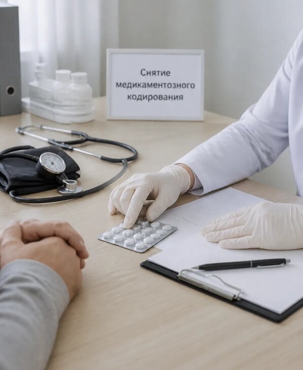 Снятие медикаментозного кодирования в Алапаевске от 5353 р. | Медзона