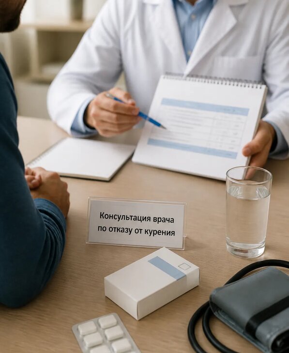 Консультация врача по отказу от курения для взрослых в Алапаевске